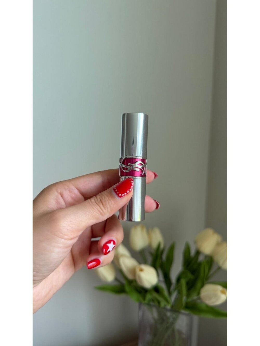 YSL Showcasing Nude 15 Candy Glaze Balm